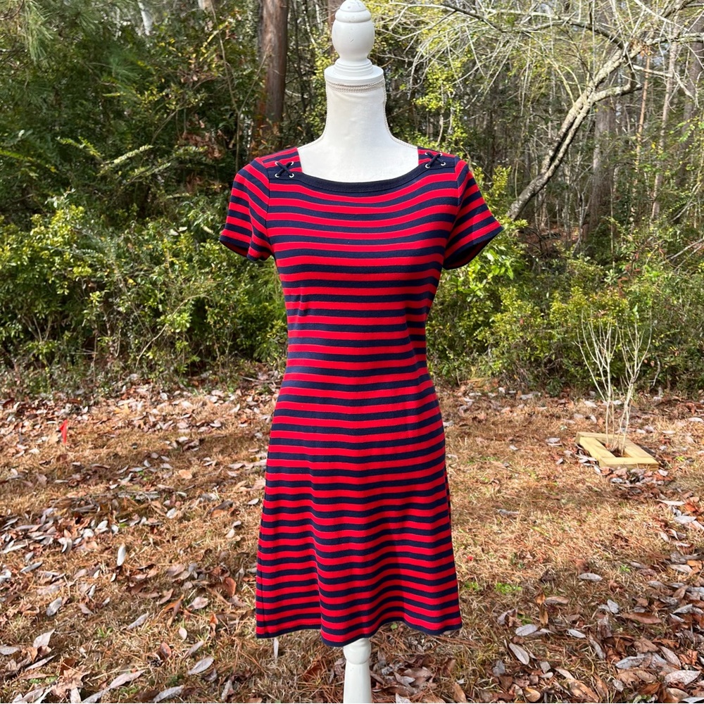 Chaps Shirt Dress sz S